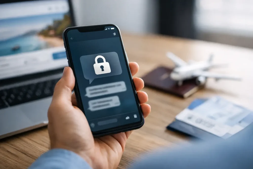 How to Protect Message Privacy Before You Book