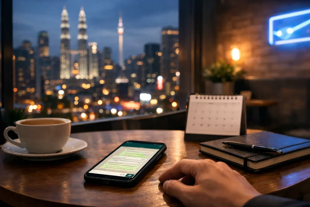 How WhatsApp Escort Booking Works in Kuala Lumpur
